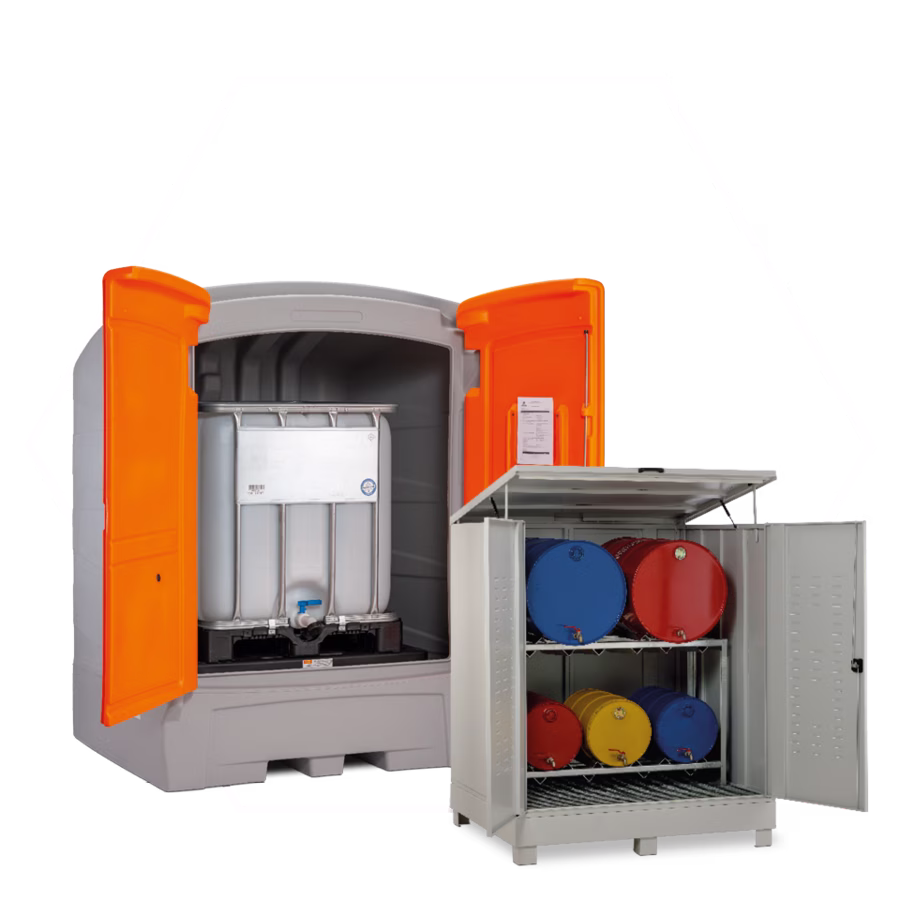 Battery storage and charging cabinets