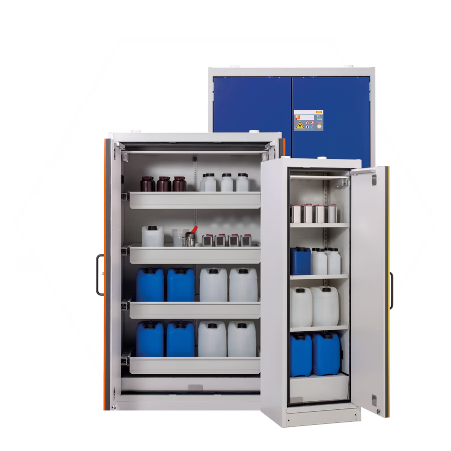 Fire safety cabinets