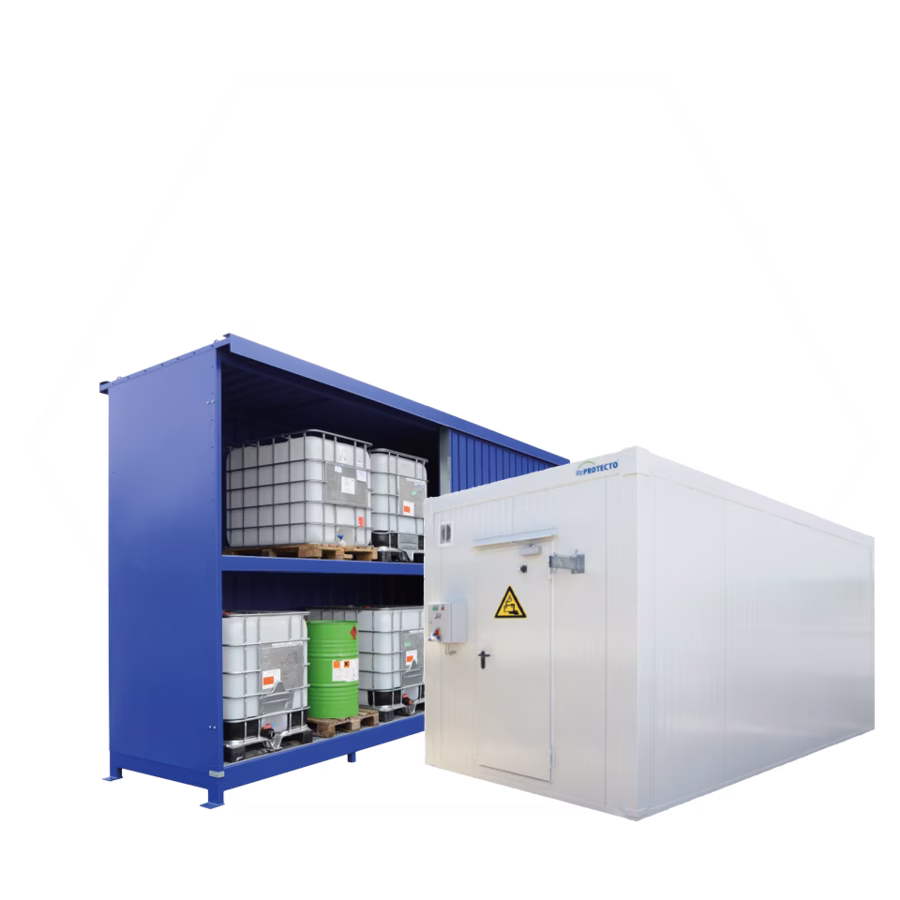 Hazardous materials container